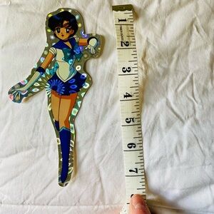 Y2K Vintage Sailor Moon sailor mercury hologram holographic sticker 1998